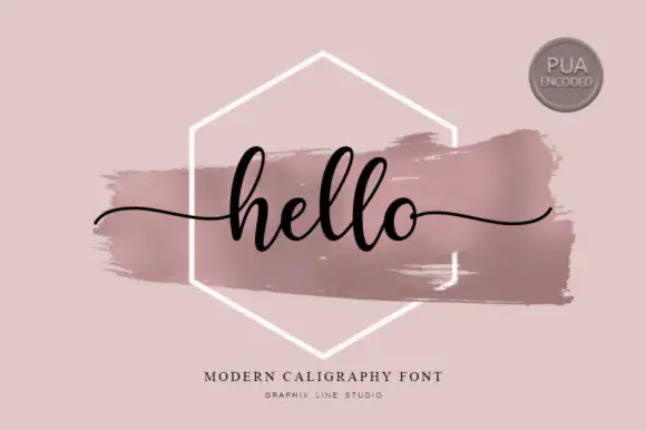 Font Hello — Free Giveaway (Worth $15.00)