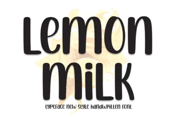 Limited time get Font Lemon Milk for free[Windows, macOS][$12.00 -> Free]
