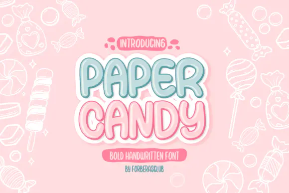 Font Paper Candy — Free Giveaway (Worth $16.00)