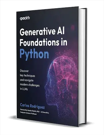 Limited time get eBook Generative AI Foundations in Python for free[$31.99 -> Free]