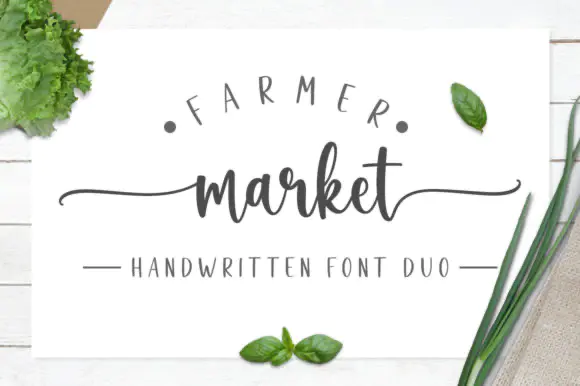 Font Farmer Market — Free Giveaway (Worth $15.00)