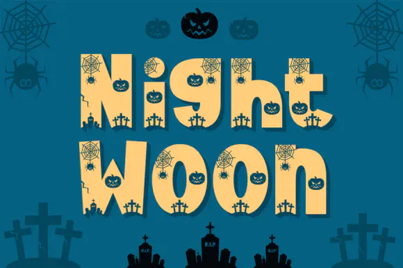 Font Night Woon — Free Giveaway (Worth $29.99)