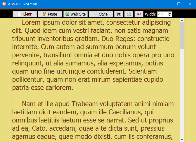 Limited time get Read Mode Application Tool Vovsoft Read Mode for free[Windows][$19.00 -> Free]
