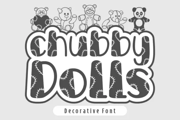 Font Chubby Dolls — Free Giveaway (Worth $12.00)