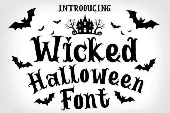 Font Wicked Halloween — Free Giveaway (Worth $3.04)