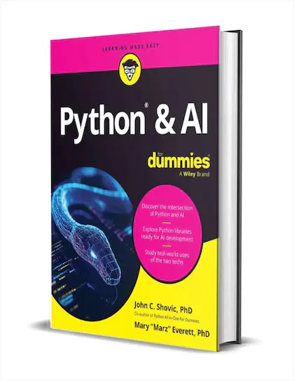eBook Python & AI For Dummies — Free Giveaway (Worth $34.99)