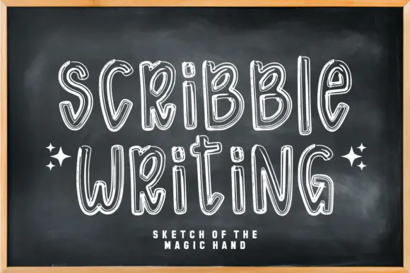 Font Scribble Writing Font — Free Giveaway (Worth $29.99)