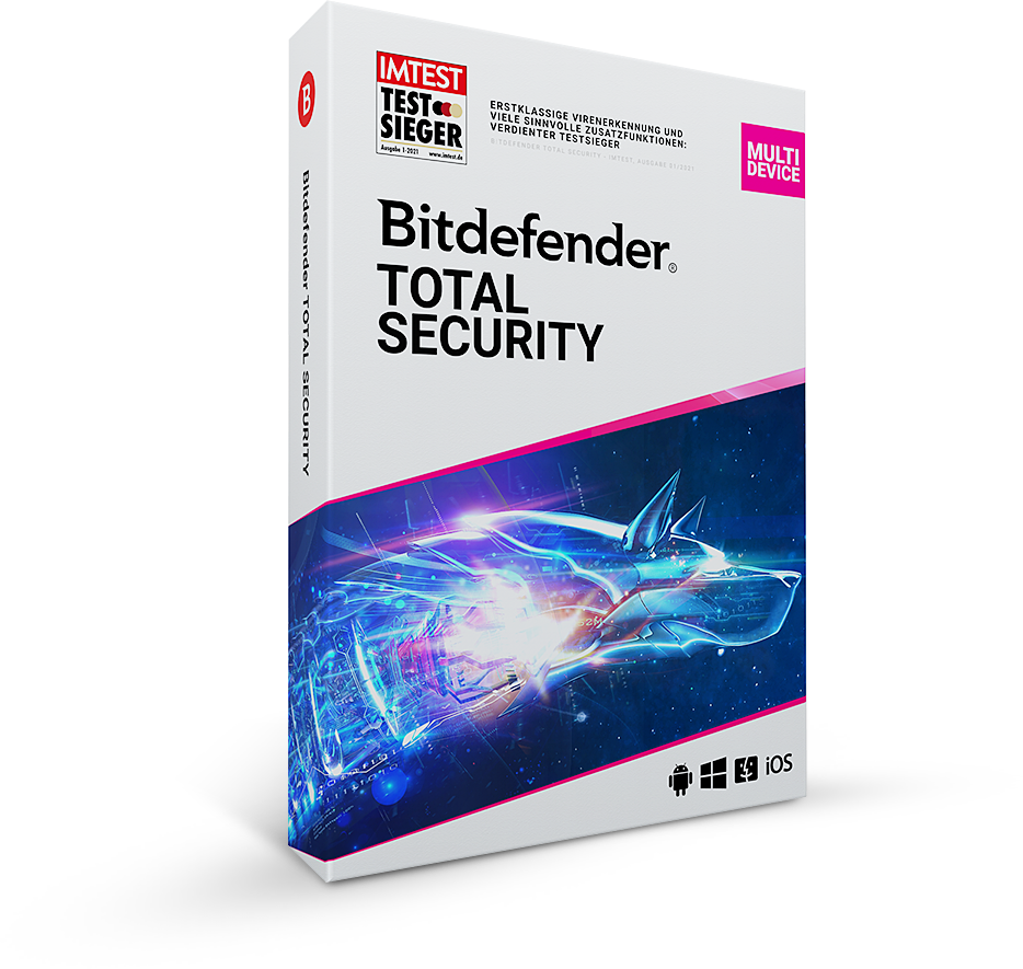 6 months Bitdefender Total Security license — Free Giveaway (Worth $29.99)