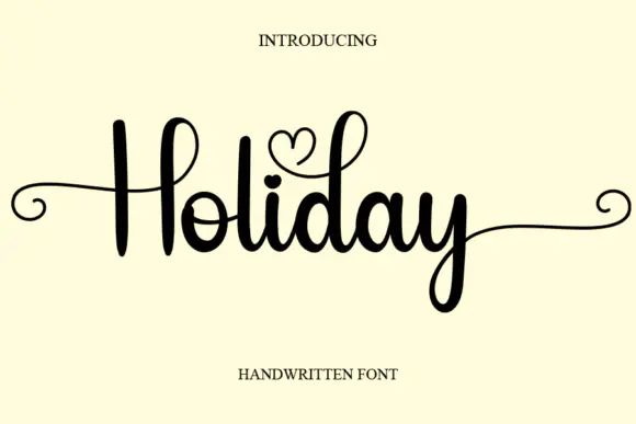 Font Holiday — Free Giveaway (Worth $16.00)