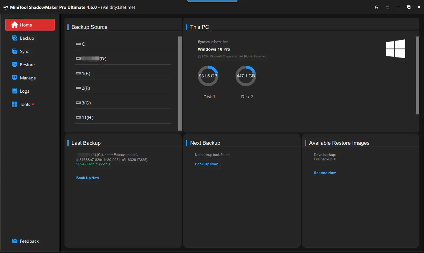 MiniTool ShadowMaker Pro – Data Protection, Recovery Tool [Windows] [$36→0]