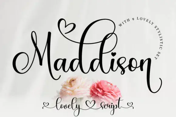Limited time get Font Maddison Font for free[Windows, macOS][$29.99 -> Free]