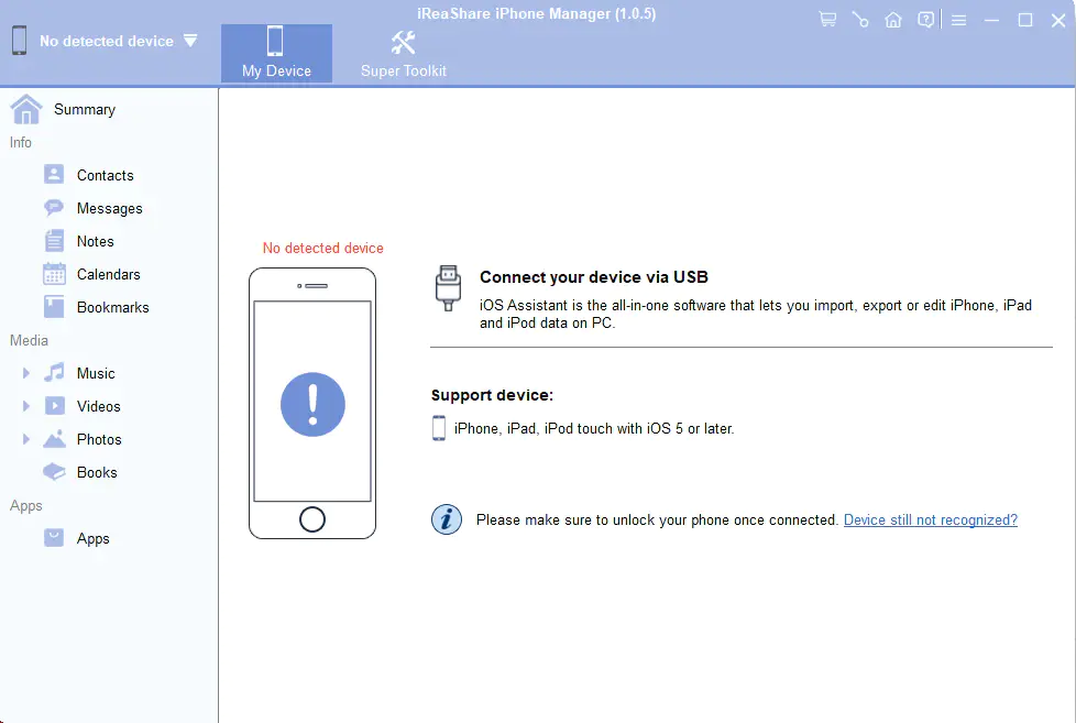 iOS device DataManager transfer tool iReaShare iPhone Manager — Free Giveaway (Worth $19.95)