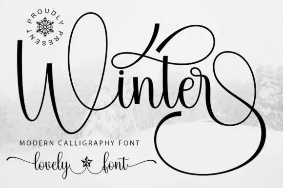 Limited time get Font Winter Font for free[Windows, macOS][$29.99 -> Free]