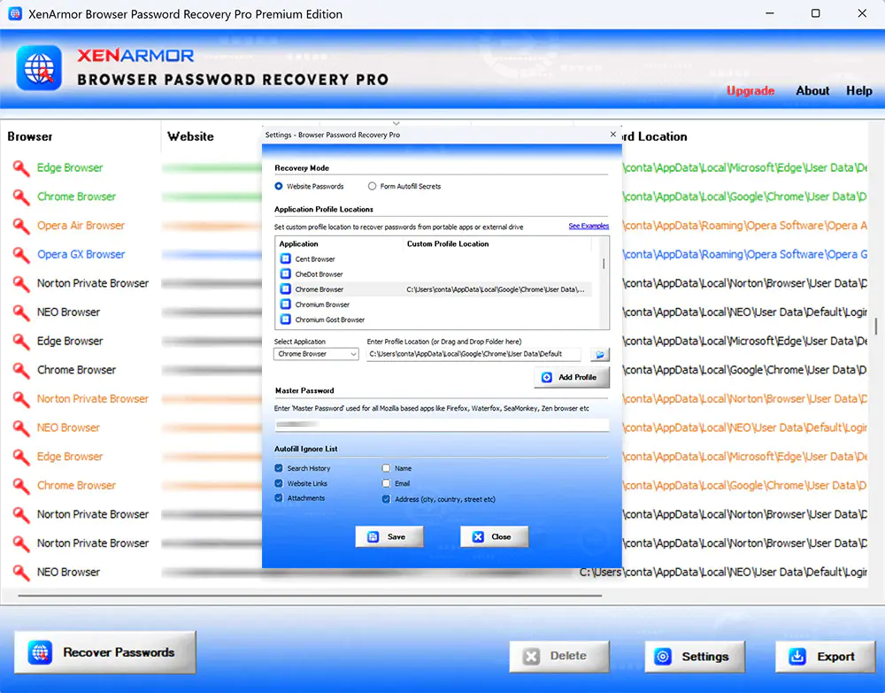 Browser Password Recovery Pro — Free Giveaway (Worth $19.95)