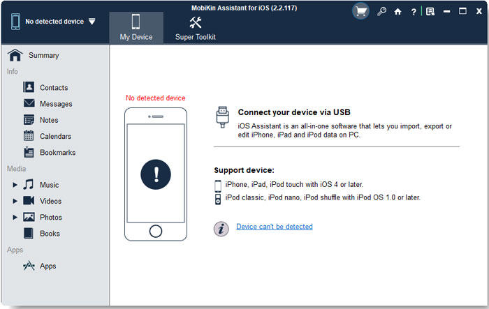 iOS device File transfer software MobiKin Assistant for iOS — Free Giveaway (Worth $29.95)