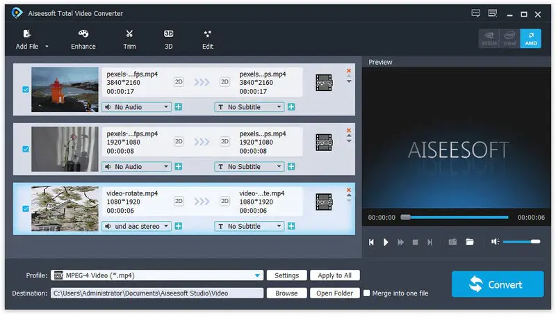 Aiseesoft Total Video Converter — Free Giveaway (Worth $45.00)