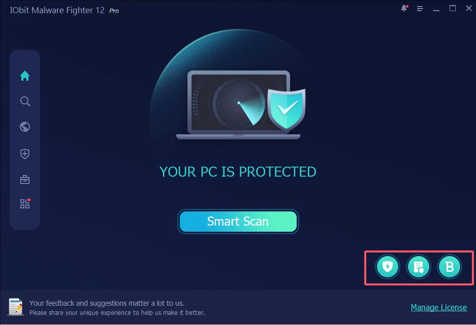 Get 1 year IObit Malware Fighter PRO 12 license for free[Windows]