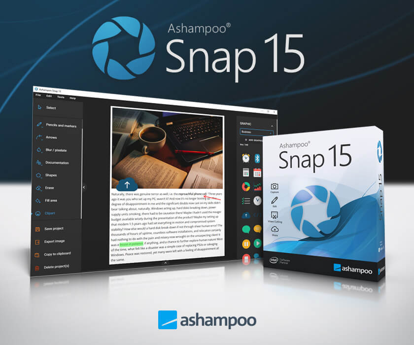 Get Ashampoo Snap 15 for free[Windows]