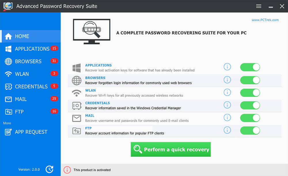 1 year Advanced Password Recovery Suite 2 license key free giveaway[Windows][$24.95 -> Free]